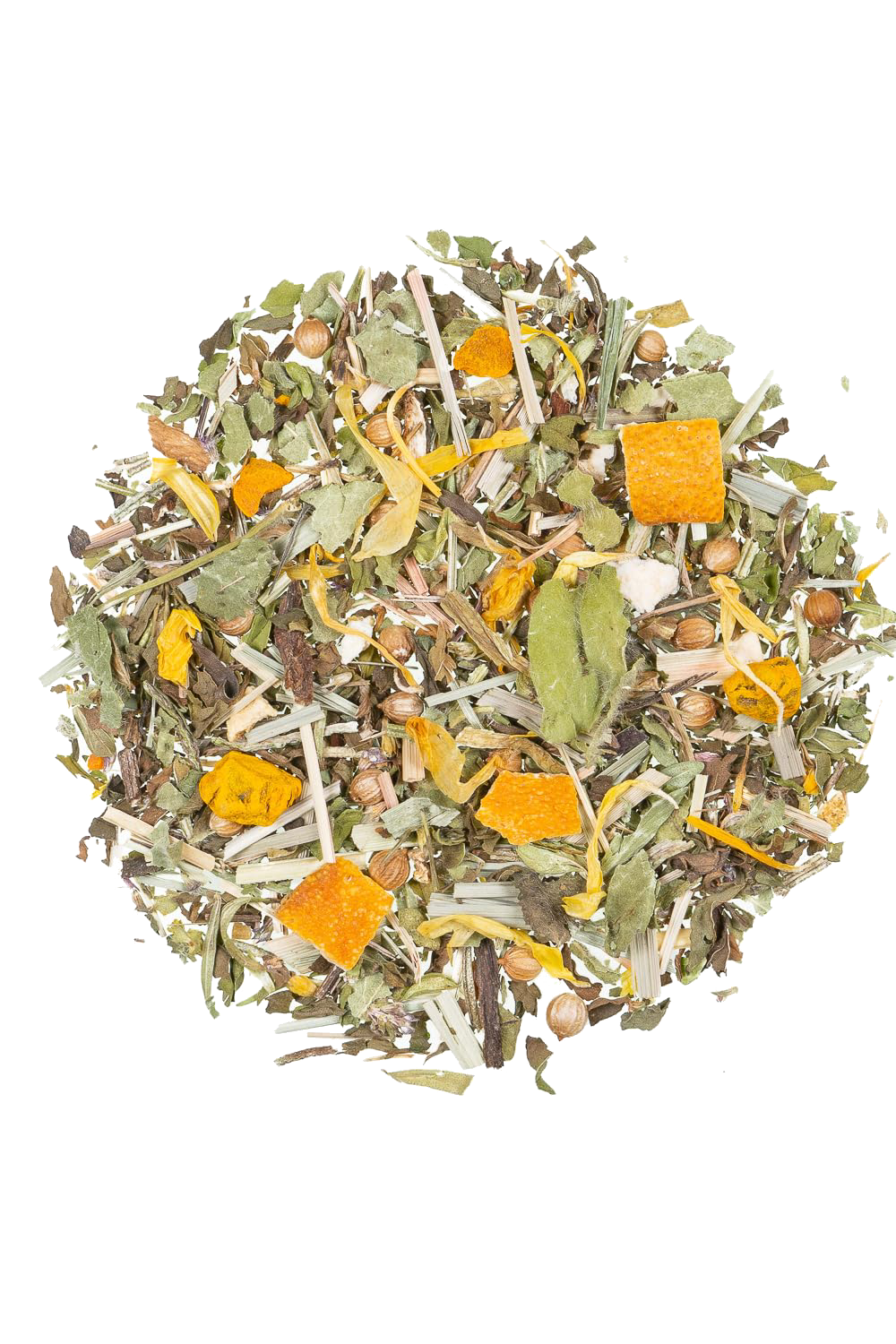 Fit und Vital - Kräutertee mit Orangenschalen & Kurkuma 100g