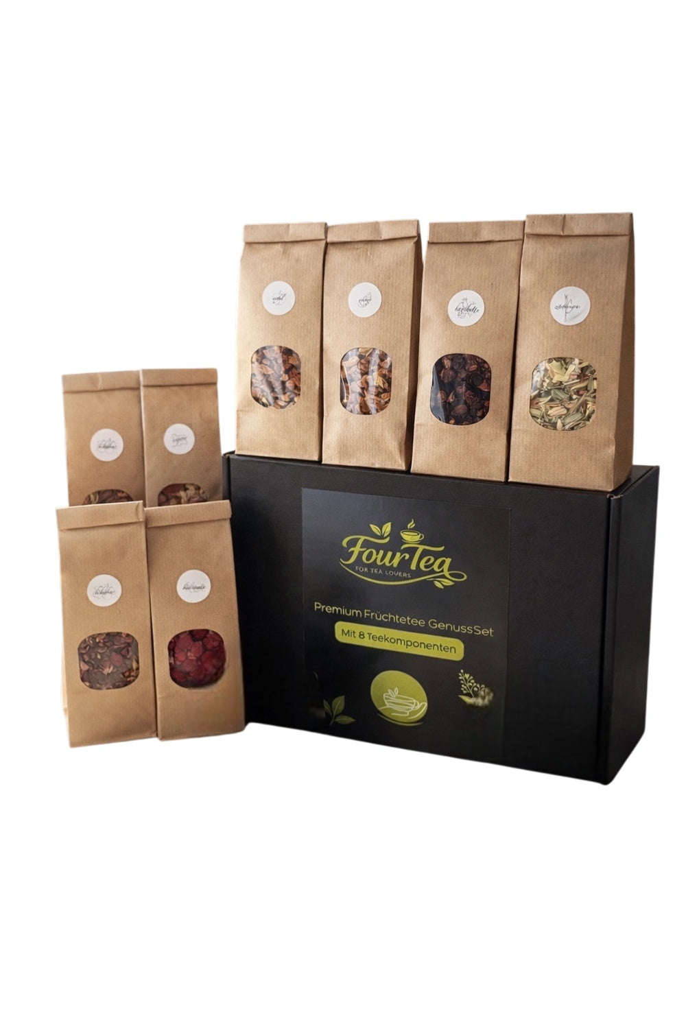 Früchtetee Set inkl. Honig – Premium DIY Box