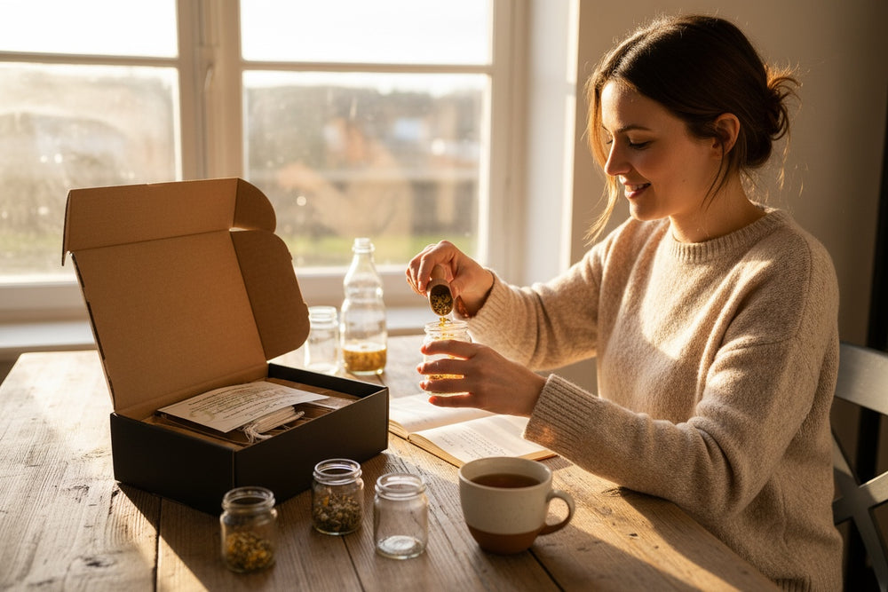 Kräutertee Set  – Premium DIY Box
