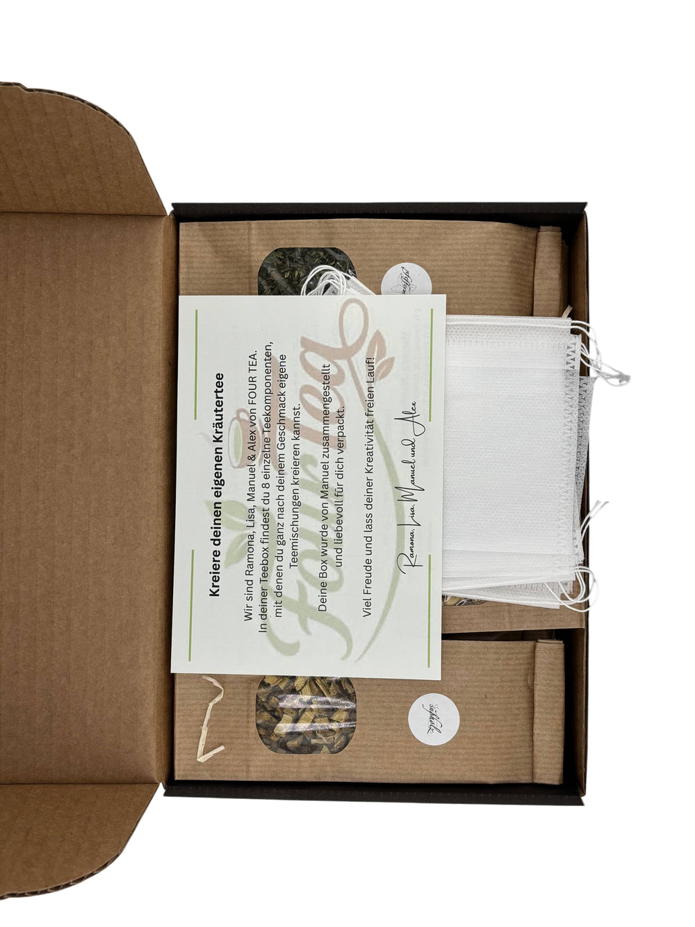 Kräutertee Set inkl. Honig  – Premium DIY Box