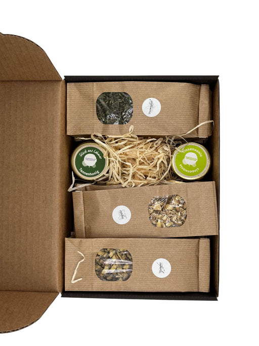 Kräutertee Set inkl. Honig  – Premium DIY Box