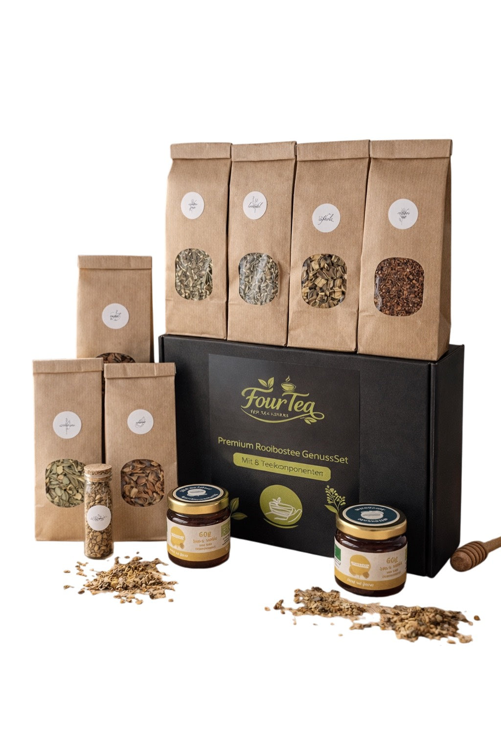 image Rooibostee Set inkl. Honig – Premium DIY Box
