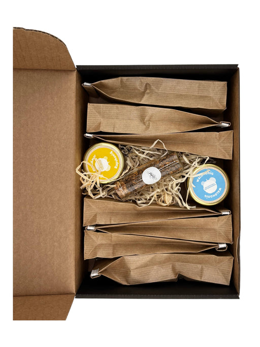 Schwarztee Set inkl. Honig  – Premium DIY Box