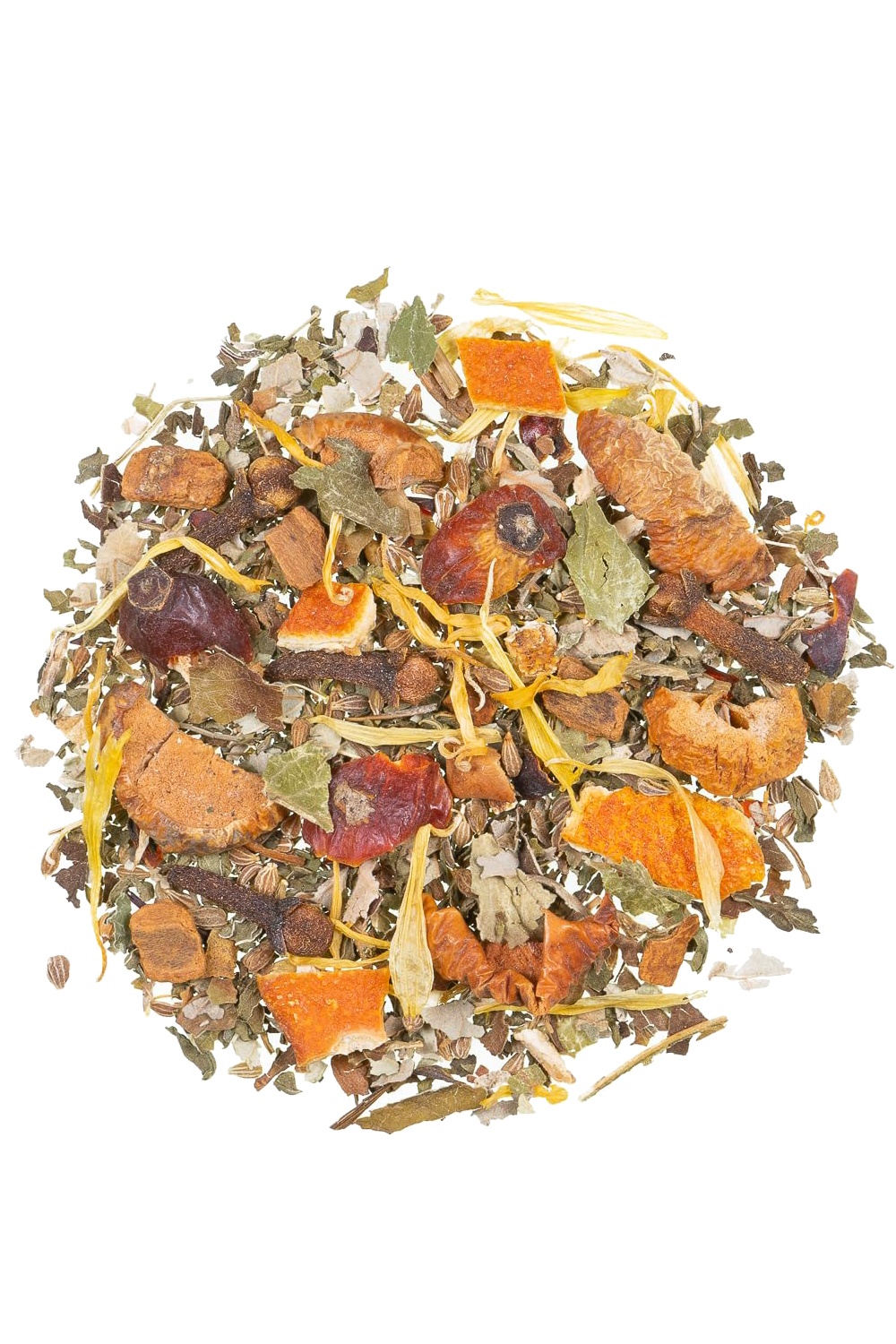 Wohlfühlgarten - Kräutertee mit Apfelstücken und Brombeerblättern 100g